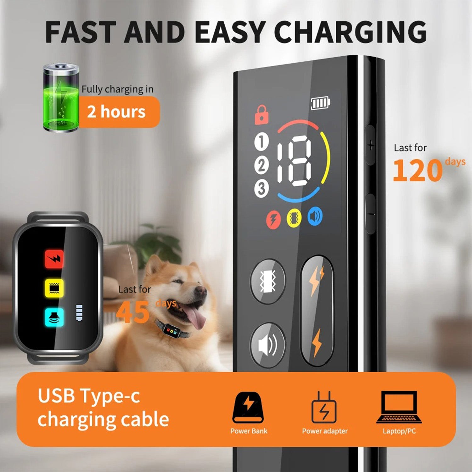 🔥Pro Trainer-Approved! 3-Mode Dog Collar⚡IP67 Waterproof💧Static/Vibe/Beep Alerts | Remote Control【TikTok's #1 Training Tool】 🔥Pro Trainer-Approved! 3-Mode Dog Collar⚡IP67 Waterproof💧Static/Vibe/Beep Alerts | Remote Control【TikTok's #1 Training Tool】